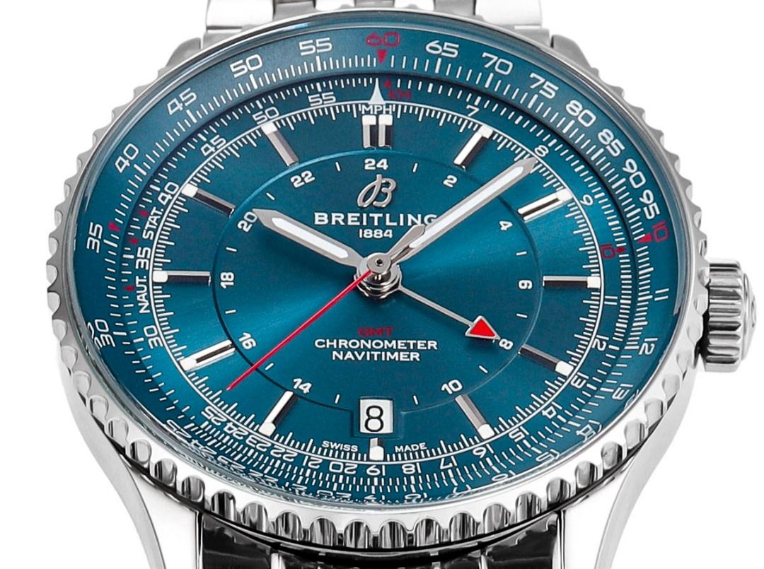 Breitling Navitimer Chronometer Automatic Blue Dial Men's Watch (Category: Men's Watches) located in Pateros City. Submitted by keenriver2de (Listing ID 1455396478, Image 3). Description: .