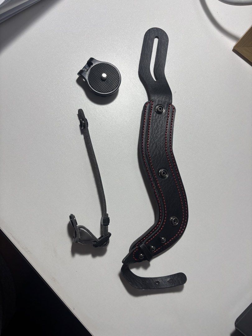 Camera Leather Hand strap (Category: Other Photography Accessories) located in Quezon City. Submitted by oddriver_04cee7 (Listing ID 1455364788, Image 1). Description: Camera Leather handstrap Premium Quality From Japan Used Once.
