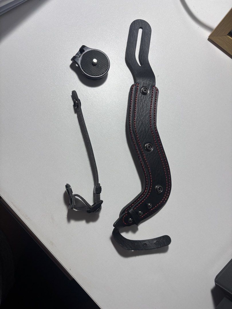 Camera Leather Hand strap (Category: Other Photography Accessories) located in Quezon City. Submitted by oddriver_04cee7 (Listing ID 1455364788, Image 2). Description: Camera Leather handstrap Premium Quality From Japan Used Once.