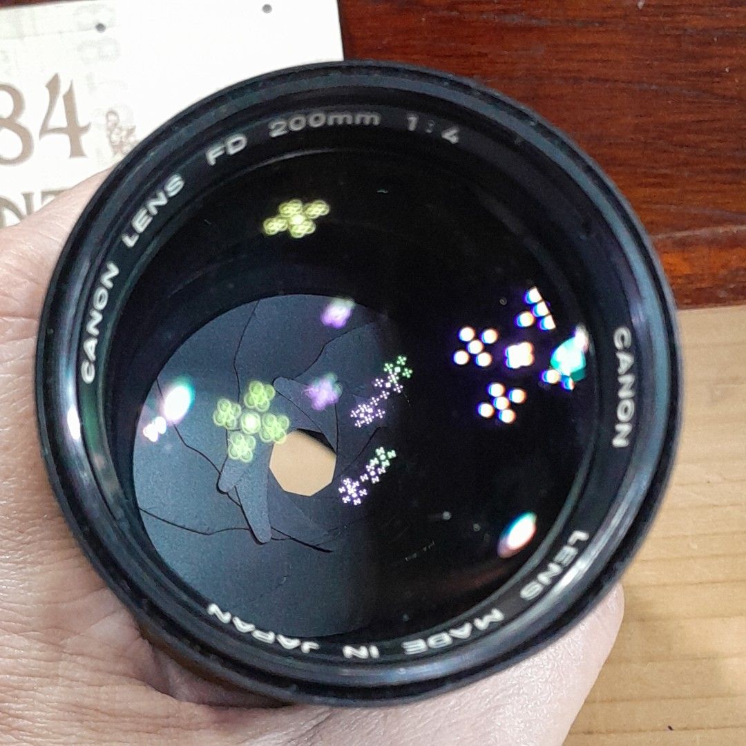 Canon FD 200mm (Category: Lens & Kits) located in Las Pinas. Submitted by 84vintage (Listing ID 1455469988, Image 3). Description: Actual photos posted. Please examine them carefully as they are part of the description. --📌 MUST READ Before Dealing with us 📌-- ⚠️Price is posted. No lowballs please. ⚠️Vintage items are only sold As Is Where Is. If you want new items without any flaws, you can buy at the mall. Please manage your expectations. ⚠️P