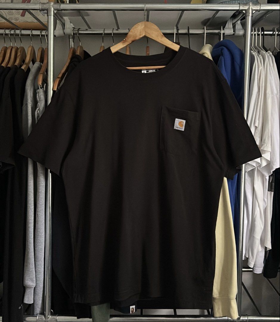 CARHARTT POCKET TEE (M) (Category: Tshirts & Polo Shirts ) located in Manila. Submitted by live.love.garments (Listing ID 1455403601, Image 1). Description: size medium authentic excellent condition shipped via jnt.