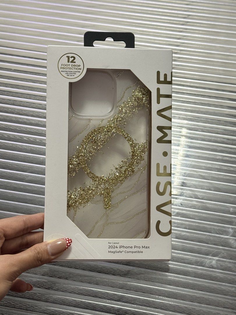 Casemate Case for 16 Pro Max (Category: Cases & Sleeves) located in Quezon City. Submitted by eliii711 (Listing ID 1455392109, Image 1). Description: Guaranteed authentic, with box. Slightly yellowish on the sides but not really noticeable. Negotiable for sure buyer. Loc: Fairview, QC.