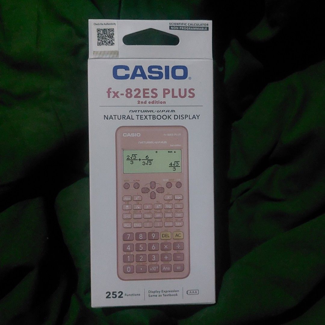 Casio Fx-82ES 2nd Ed (Category: Office & Business Technology) located in Pasig City. Submitted by newforest.373a82 (Listing ID 1455390410, Image 1). Description: Original Price 1129 Selling price: 700 Allowed to be used in licensure examination as per PRC. rfs: need funds.