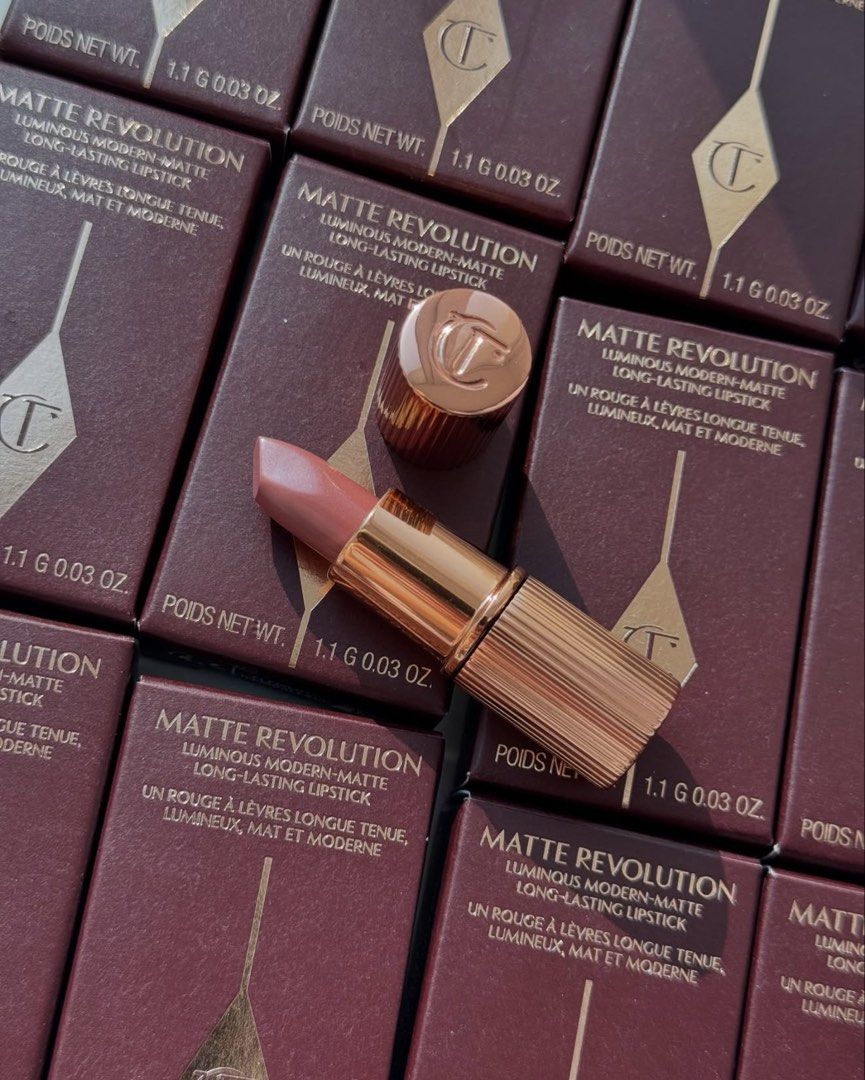 CHARLOTTE TILBURY MINI LIPSTICK | Pillowtalk Medium (Category: Makeup) located in Quezon City. Submitted by girlboss_mnl (Listing ID 1455493723, Image 2). Description: BRANDNEW | ONHAND Mini Lipstick Shade: Pillowtalk Medium.