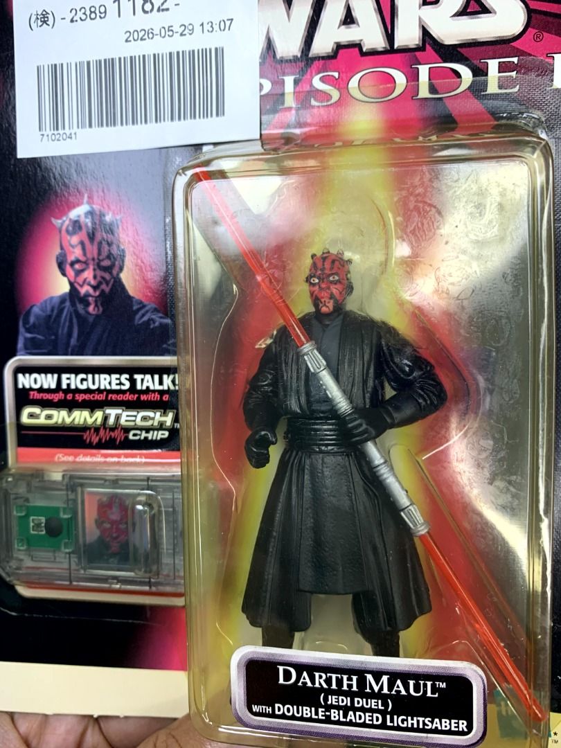 Darth Maul Sith [Starwars](Hasbro) (Category: Figurines & Statues) located in Davao. Submitted by store.teamdenzhobbies (Listing ID 1455398204, Image 2). Description: INFO: Authentic, No Issue, Complete, Sealed .