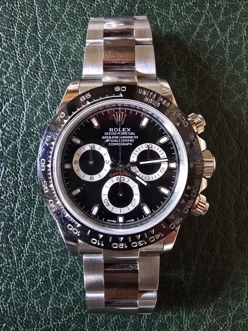 Daytona Congo (Category: Luxury Watches) located in Davao. Submitted by platter21 (Listing ID 1455474905, Image 2). Description: Rolex Daytona Congo PM for more details.