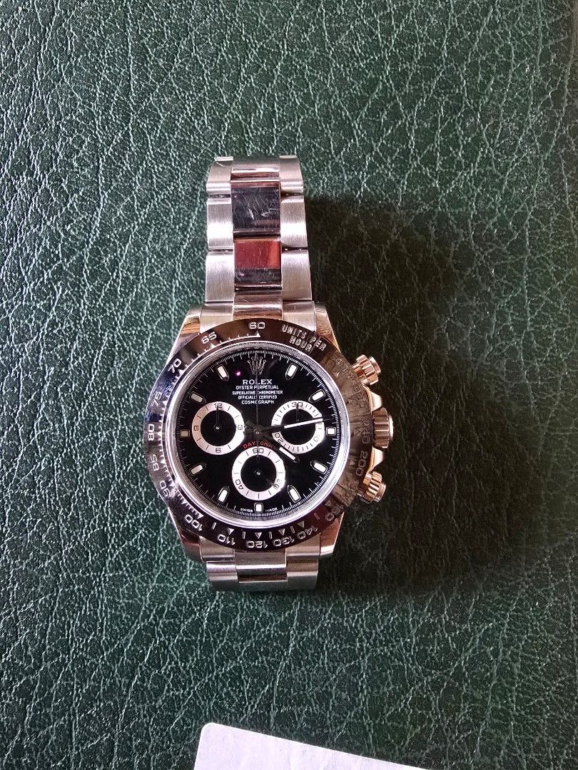 Daytona Congo (Category: Luxury Watches) located in Davao. Submitted by platter21 (Listing ID 1455474905, Image 1). Description: Rolex Daytona Congo PM for more details.