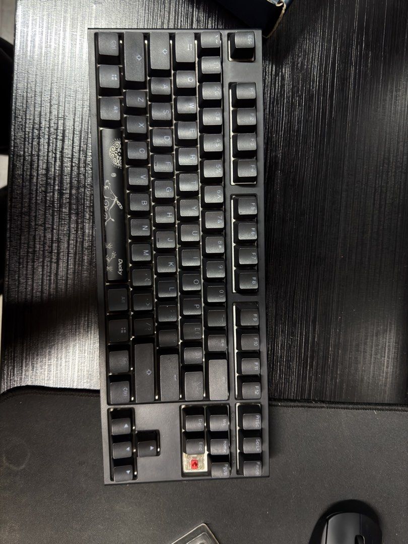 Ducky One 2 Tenkeyless Keyboard (Category: Computer Keyboard) located in Makati City. Submitted by soriquezluke (Listing ID 1455469023, Image 1). Description: Non-hot swappable mechanical keyboard Missing Black Page Down Key Red Switches (Default) Comes with alternate space bar key, blue WASD, Escape, and Arrow Keys Bought in 2019 Minor issue: Some switches aren’t as receptive anymore, such as the W and L keys. .