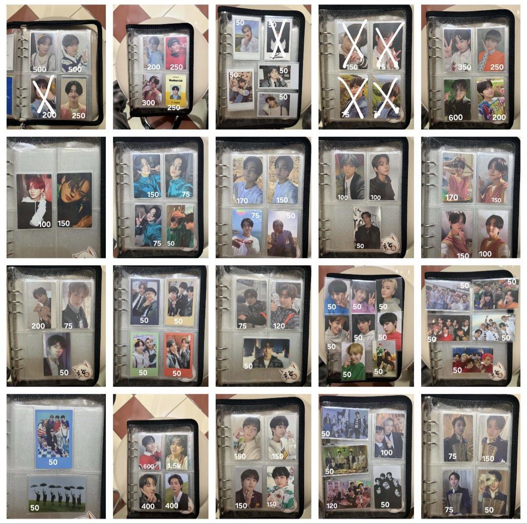 ENHYPEN Photocards (Mostly Jungwon) (Category: K-Wave Merchandise) located in Bulacan. Submitted by declutterwithmeee__ (Listing ID 1455455929, Image 1). Description: ENHYPEN Photocards (mostly Jungwon) ~ Most of these are my own pulls ~ On hand ~ J&t, grab, lalamove.
