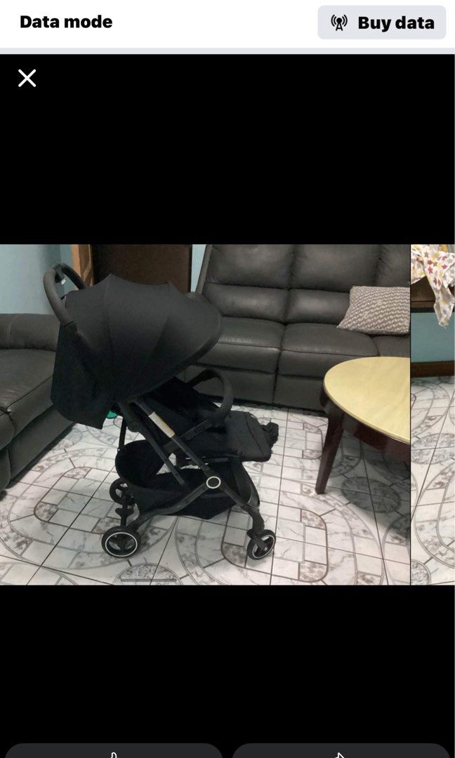 Evenflo Stroller - Black Super lightweight travel stroller (Category: Strollers) located in Manila. Submitted by purgeout (Listing ID 1455324432, Image 2). Description: - Super lightweight travel stroller - Pilot model, black color - Folds compactly with one hand - Easy to maneuver - Simple to store - Ideal for outings and day tripsBlack stroller, gently used - Easy to fold and maneuver for convenience - Canopy provides sun protection for your li