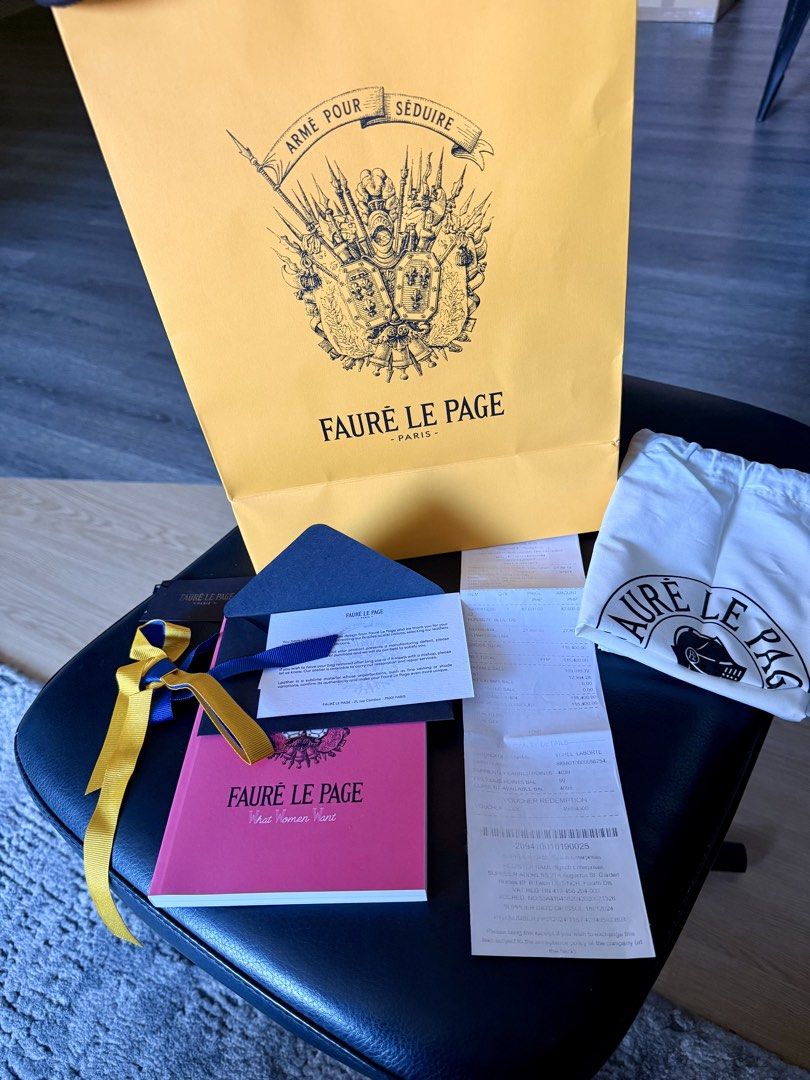 Fauré Le Page Daily Battle (Category: Luxury Bags & Wallets) located in Quezon City. Submitted by ran.dr (Listing ID 1447920012, Image 2). Description: Faure Le Page Daily Battle 27 Purchased from Greenbelt w/ receipt Complete inclusions Brand new condition 60,000 Not a reseller.