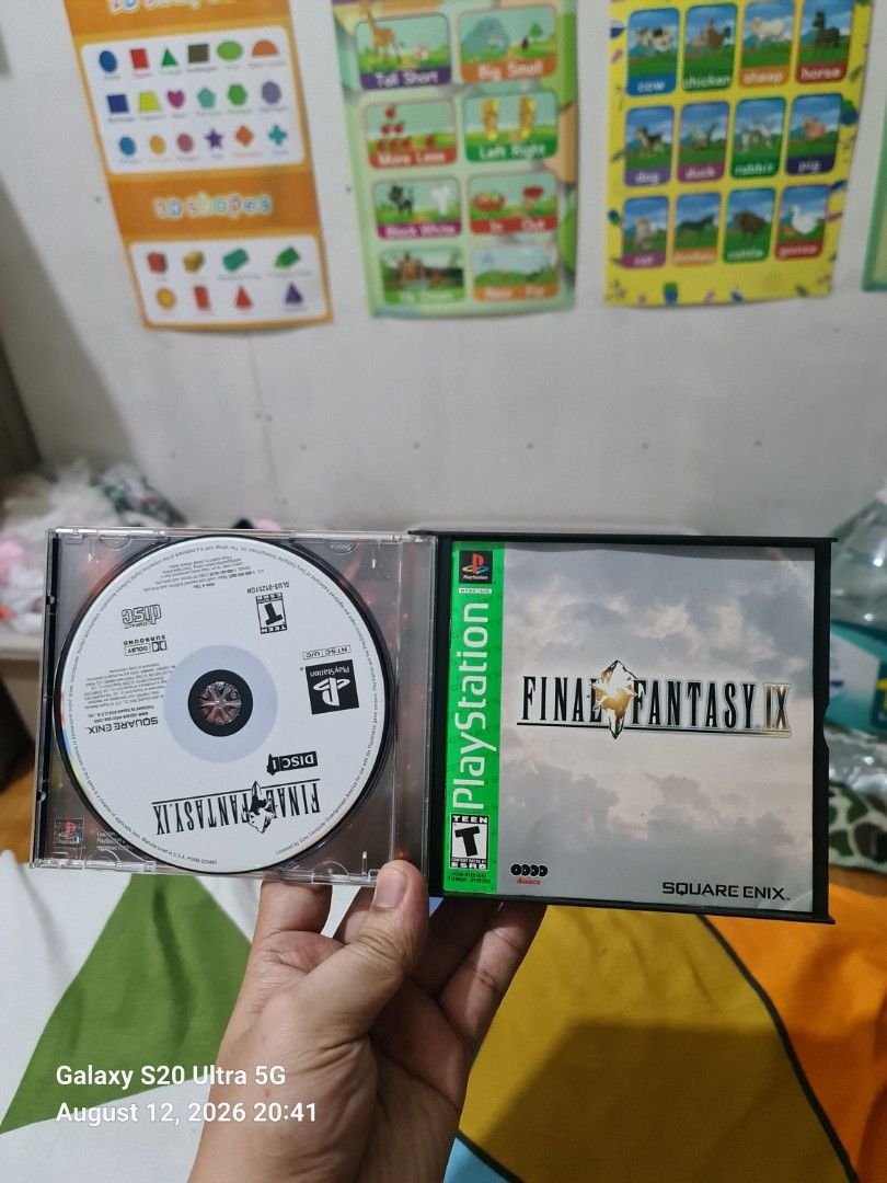 Final Fantasy IX (PlayStation 1) (Category: PlayStation) located in Manila. Submitted by kingmcvie (Listing ID 1455348237, Image 3). Description: - Final Fantasy IX for original PlayStation - Greatest Hits version - complete in Box with manual - Classic RPG, essential for Final Fantasy fans.