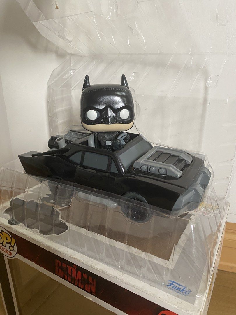 Funko Batman in Batmobile (Category: Vehicle & Diecast Models) located in Paranaque City. Submitted by evo_s (Listing ID 1455494957, Image 2). Description: Brand New Batman in Batmobile For pick up at BF Northwest, BF Homes Paranaque.