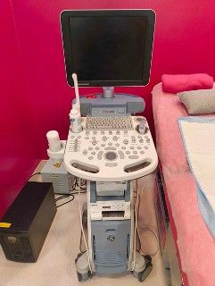 GE Voluson E10 Ultrasound Machine with Probes (Category: Medical Supplies & Tools) located in Antipolo. Submitted by rocknrollers101 (Listing ID 1455425848, Image 1). Description: - GE P8 Voluson with 3 probes: 1] 4C-RS Wideband Convex Abdominal Probe 2] IC9-RS Wideband Micro-convex Endo cavitary Probe 3] RAB2-6-RS Ultra-Light weight Convex 3D/4D Volume Abdominal Probe selling price: 2M - Contact us with any questions.