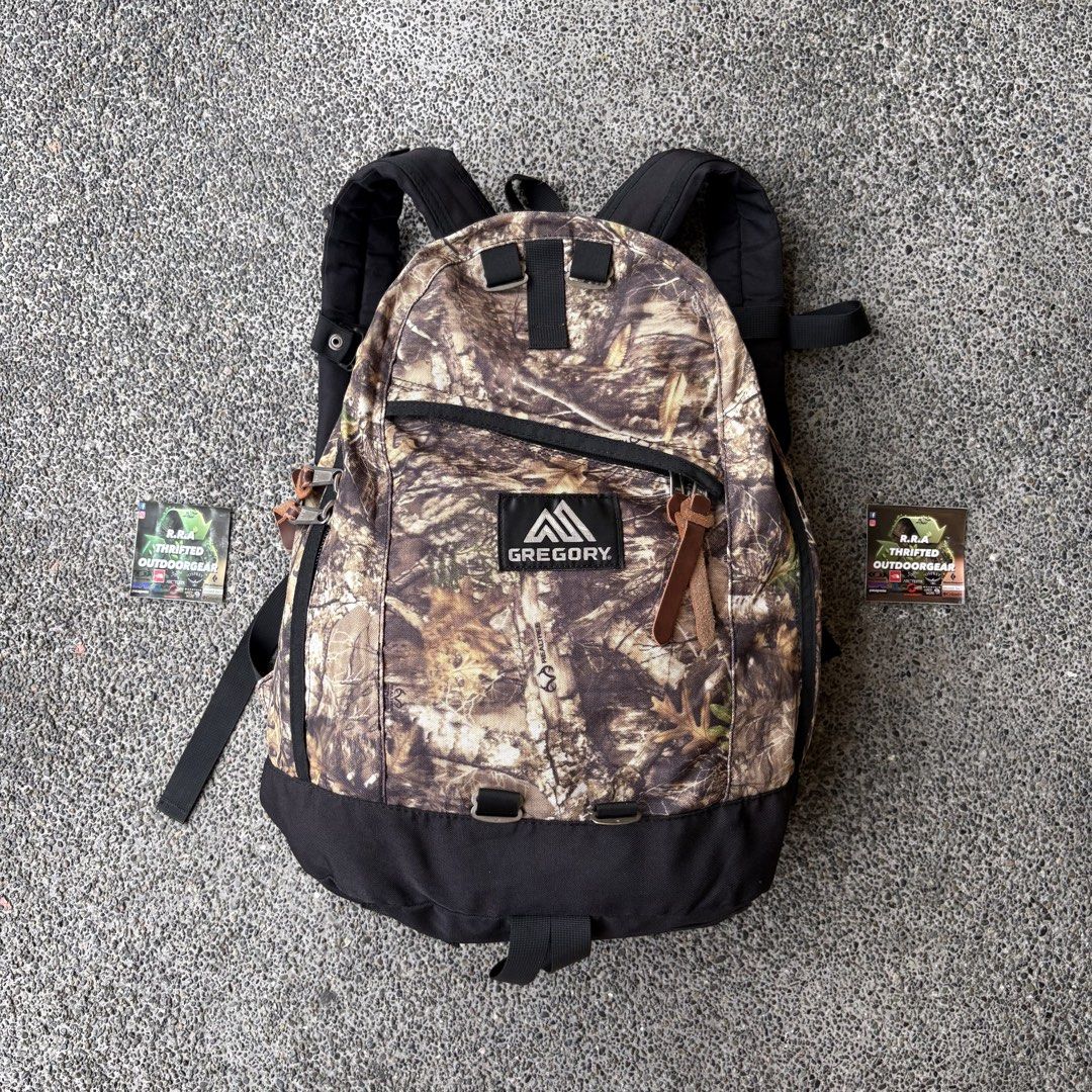 Gregory RealTree camouflage Daypack (Category: Backpacks) located in Caloocan City. Submitted by rraoutdoorgear (Listing ID 1455471614, Image 1). Description: Gregory RealTree camouflage Daypack designed for everyday urban commuting, casual day hiking, and lifestyle use. Excellent Condition Color Rate 10/10 No Issue. Price. 980 Loc. South Caloocan Courier. J&T And Flash Express.