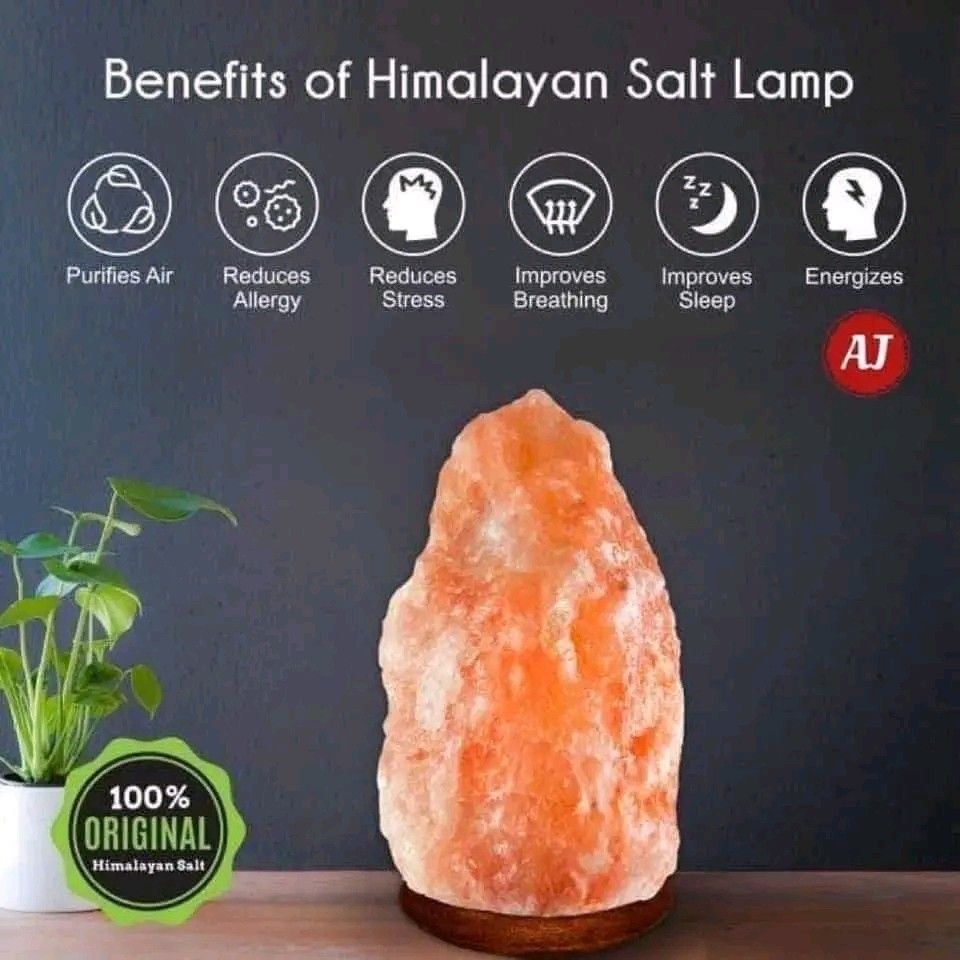 Himalayan Crystal Salt Lamp 2-3 KG (Category: Lighting) located in Manila. Submitted by marvieobordo (Listing ID 1455361248, Image 3). Description: - Authentic Himalayan Crystal Salt Lamp (approx. 2-3kg) - Natural air purifier: Helps cleanse the air around you. - Stress & Sleep Aid: Promotes relaxation and better sleep quality. - Respiratory Benefits: May help with breathing issues and allergies. - Ambiance Enhancer: Creates a warm, calming, and 