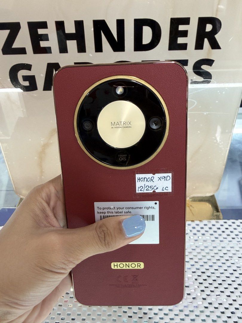 HONOR X9D 12/256GB OPENLINE (SLIGHTLY USED) (Category: Huawei) located in San Juan City. Submitted by desireebayal96 (Listing ID 1455497437, Image 1). Description: HONOR X9D * 12/256GB * SNAPDRAGON 6 GEN 4 * 108MP * 8300mAh * 120Hz * DUAL SIM (OPENLINE) * NO DENTS * NO ISSUE * NO HISTORY OF REPAIR * UNIT ONLY OPEN FOR COD SAME DAY DELIVERY PLUS SHIPPING FEE MESSAGE ME DIRECTLY FOR MORE INFO Store located📍2nd floor Vmall Greenhills Shopping Cente