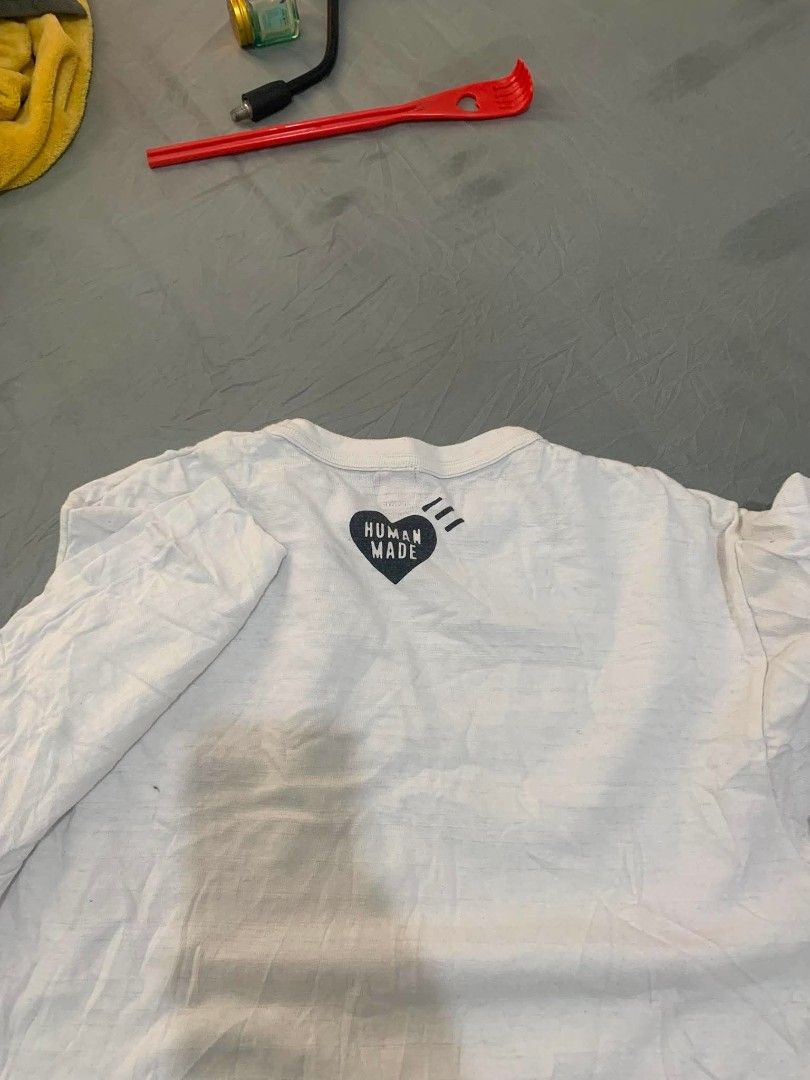 Human made authentic (Category: Tshirts & Polo Shirts ) located in Alaminos. Submitted by goodeal_garments (Listing ID 1455348417, Image 2). Description: 22 x 27.5 excellent condition no issue.