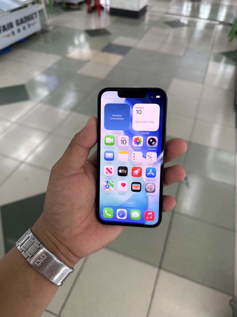 Iphone 13 MINI 256GB 94bh% openline no issues (Category: iPhone 13 Series) located in San Juan City. Submitted by najihahtelecomshop2018 (Listing ID 1455477219, Image 3). Description: Legit Store | Original unit FOR SALE | TRADE / SWAP ▫️INSTALLMENT thru: 🔸Credit Card (straight / installment) 🔸Ggives / Gcredit + 6% interest 🔸Spay Later + 6% interest (RFS: Buy and Sell any kinds of Gadgets) Description: IPhone 13 MINI 256GB ( other GB are also 