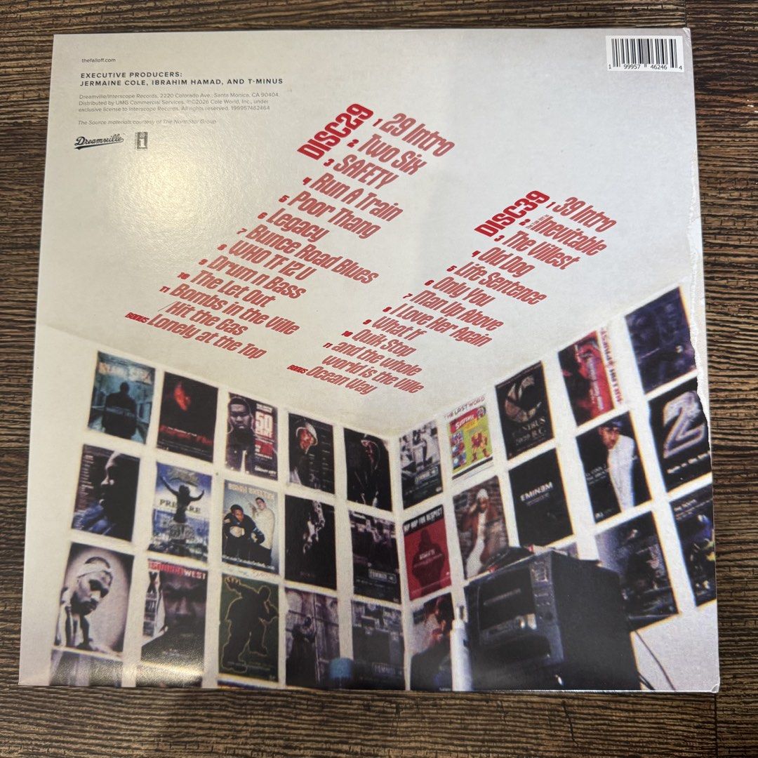 J. Cole - The Fall Off (4LP Red Vinyl) (Category: Vinyls) located in Taguig. Submitted by roialvarez (Listing ID 1455321923, Image 2). Description: 4LP Gatefold Red Edition Near Mint Condition .