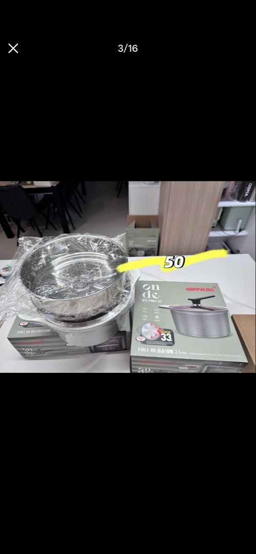 kitchenware (Category: Cookware & Accessories) located in Singapore. Submitted by fiercebird_34abee (Listing ID 1455344638, Image 3). Description: -Prices are all on the image -take 610157 -No delivery.