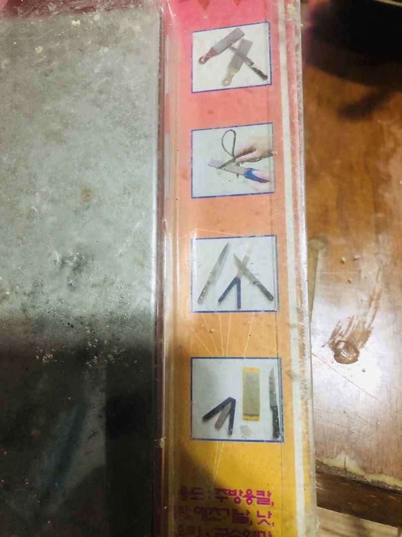 knives and scissor sharpener (Category: Knives & Chopping Boards) located in Manila. Submitted by noemiaspa1702 (Listing ID 1455437826, Image 3). Description: .