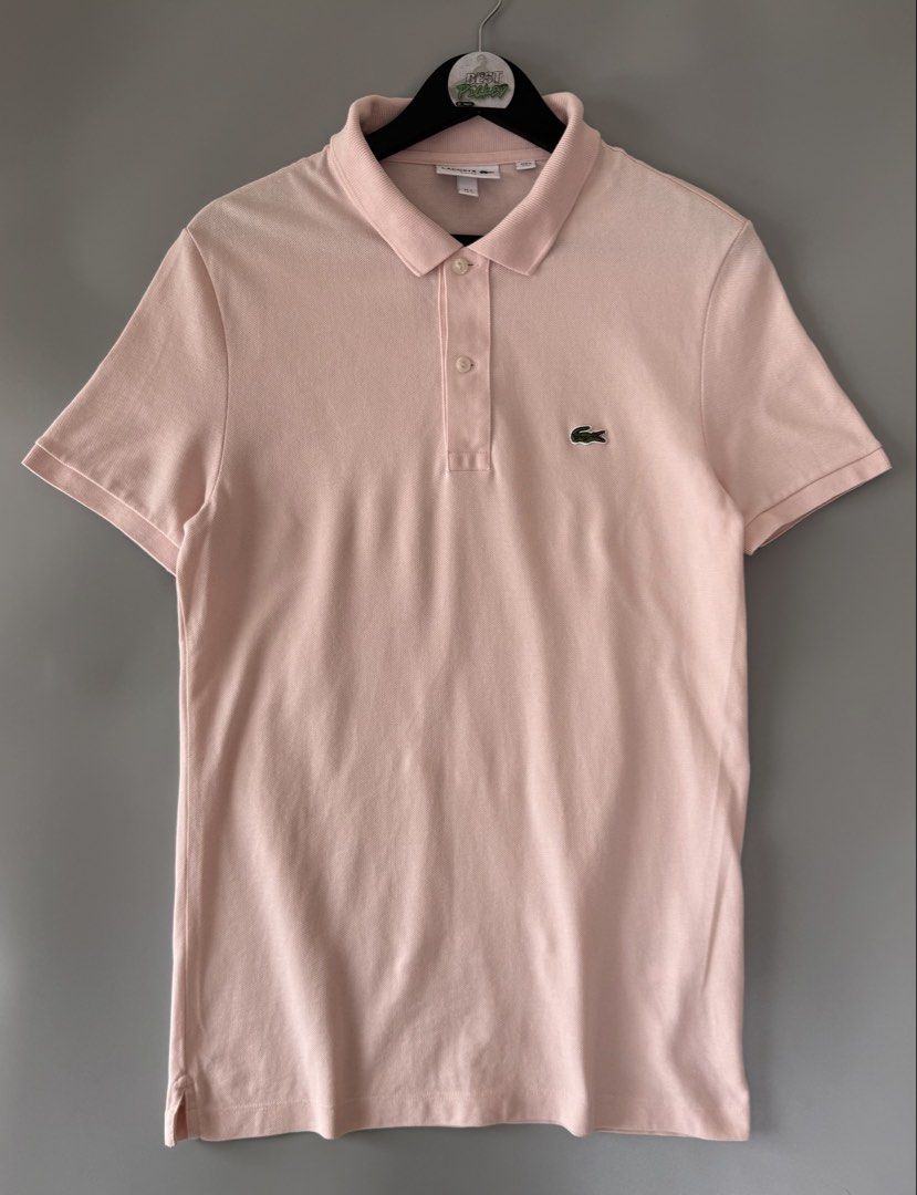 Lacoste poloshirt slimfit (Category: Tshirts & Polo Shirts ) located in Cebu City. Submitted by bestpicked (Listing ID 1455404546, Image 1). Description: Authentic Excellent condition Size 4 on tag Dimension 18x29 inches Best fit semi small to medium No issue Location- Cebu City We ship nationwide Mod payment - Bank transfer/Gcash.