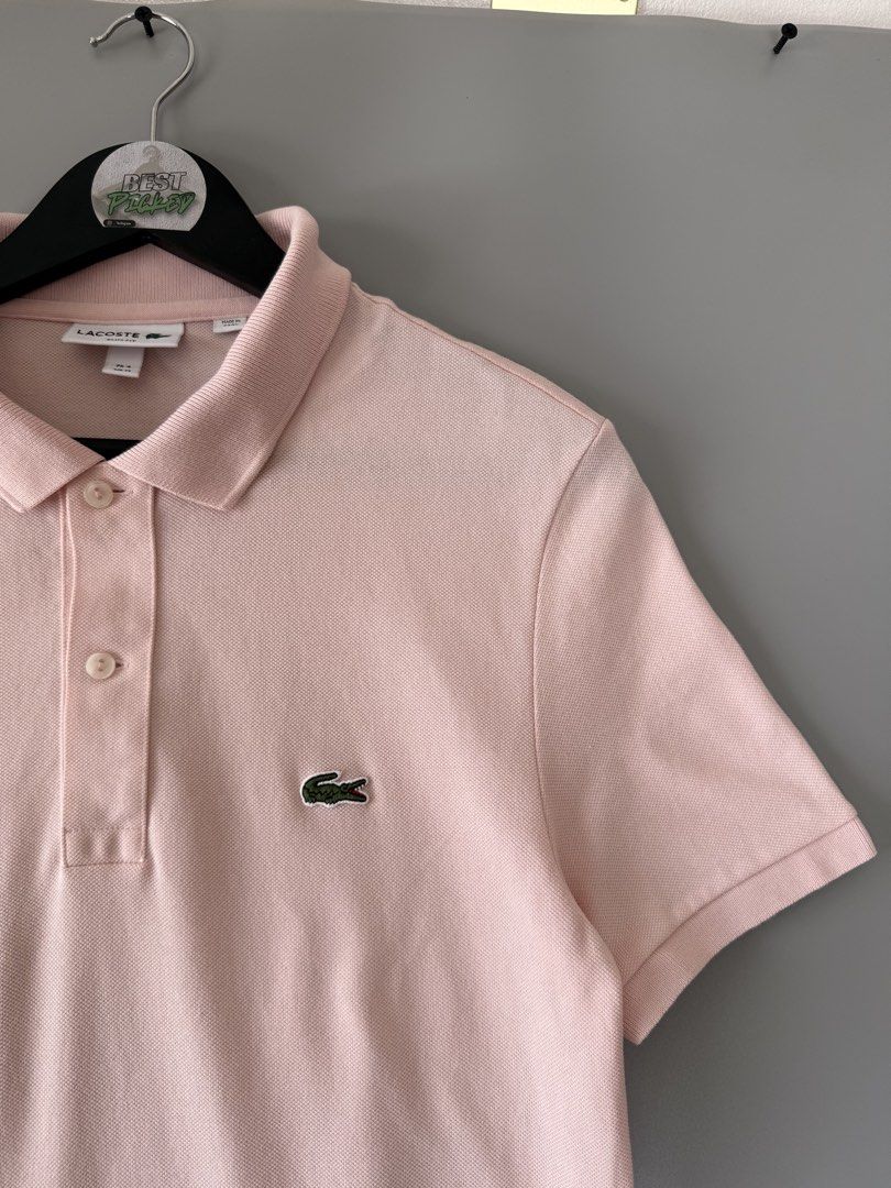 Lacoste poloshirt slimfit (Category: Tshirts & Polo Shirts ) located in Cebu City. Submitted by bestpicked (Listing ID 1455404546, Image 3). Description: Authentic Excellent condition Size 4 on tag Dimension 18x29 inches Best fit semi small to medium No issue Location- Cebu City We ship nationwide Mod payment - Bank transfer/Gcash.