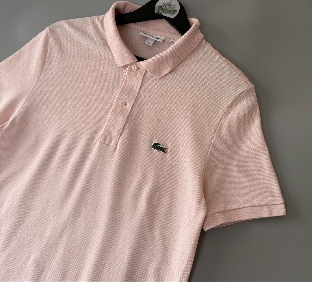 Lacoste poloshirt slimfit (Category: Tshirts & Polo Shirts ) located in Cebu City. Submitted by bestpicked (Listing ID 1455404546, Image 2). Description: Authentic Excellent condition Size 4 on tag Dimension 18x29 inches Best fit semi small to medium No issue Location- Cebu City We ship nationwide Mod payment - Bank transfer/Gcash.