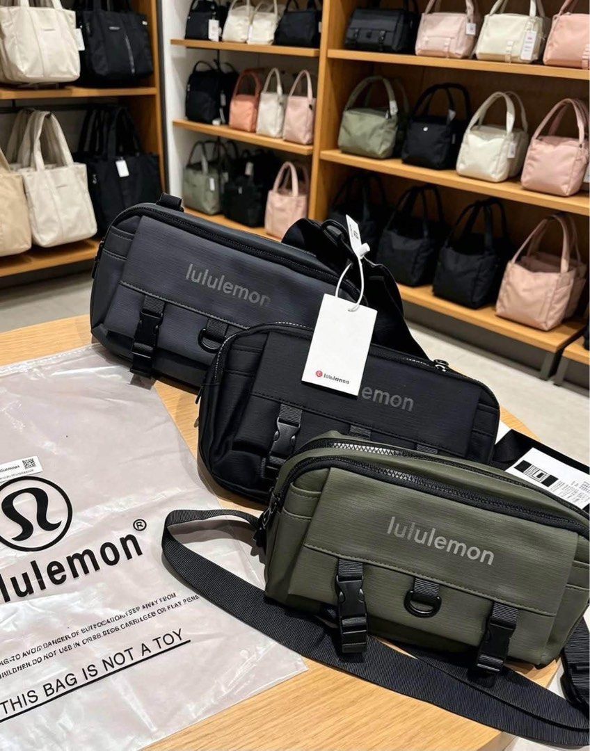 Lululemon Cross Body Bag (Category: Sling Bags) located in Quezon City. Submitted by stuffs.hellyy (Listing ID 1455495334, Image 2). Description: authentic quality actual photo posted.
