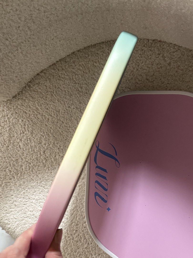 Luzz cannon pro candy (Category: Racket and Ball Sports) located in Manila. Submitted by _prettyquick (Listing ID 1455374773, Image 3). Description: LUZZ CANDY WITH MINIMAL FLAW at the head with box Free another luzz paddle.