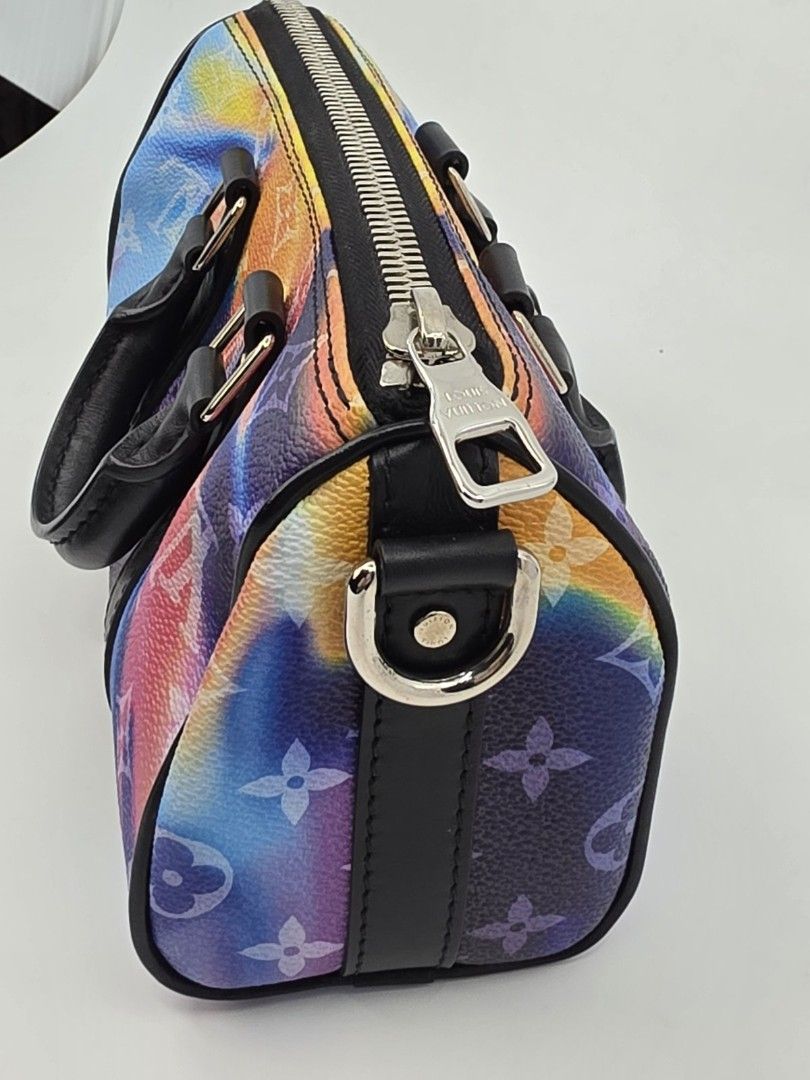 LV KEEPALL XS (Category: Luxury Bags & Wallets) located in Quezon City. Submitted by nadine_miel (Listing ID 1455442509, Image 3). Description: Lv Keepall XS Watercolor Edition Coated canvas w/ black leather trimmings 98% new with box & dustbag 136k.