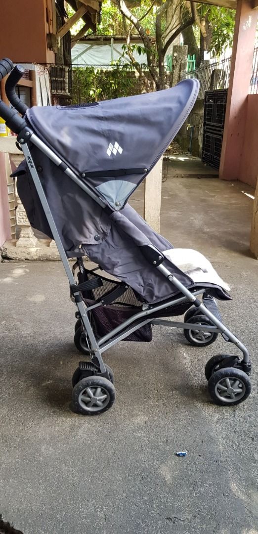 Maclaren Stroller - Gray (Category: Strollers) located in Marikina City. Submitted by queenbelle28 (Listing ID 1455338868, Image 2). Description: - Grey Maclaren stroller - Lightweight and easy to fold - Canopy for sun protection - Padded seat with 5-point harness - Convenient storage basket underneath - Functional wheels - Ready for your little one!.