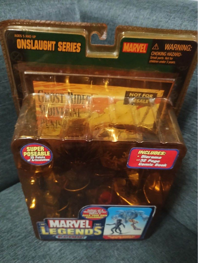 Marvel legends Blackheart (2,300) (Category: Figurines & Statues) located in Paranaque City. Submitted by mikkopalma (Listing ID 1455495916, Image 2). Description: For sale Marvel legends Blackheart - 2,300 Sealed but expect age. What you see is what you get. As is where is. First to pay gets the item. Payment: BPI Shipping: Grab or lalamove Location: Better living Paranaque.