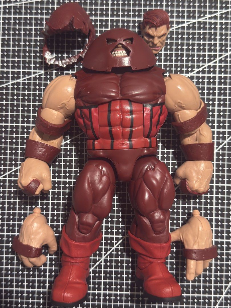 Marvel Legends Juggernaut Action Figure (Category: Figurines & Statues) located in Marilao. Submitted by rjfrancisco23 (Listing ID 1455372530, Image 1). Description: - Marvel Legends Juggernaut action figure - Includes alternate head and hands - Great for Marvel collectors - All accessories shown included From 2 Pack Colossus Loose Good Condition No Issues No Trade/Swap.