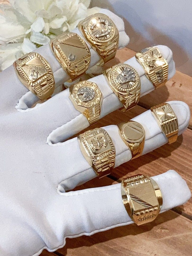 Mens Ring 18k gold (Category: Rings) located in Manila. Submitted by primejewelry (Listing ID 1455435592, Image 2). Description: per gram pm for the actual grams and price.