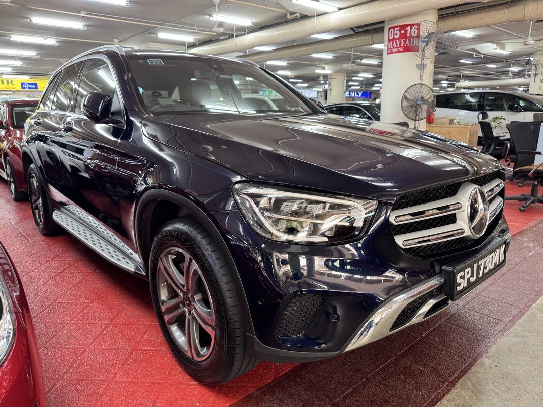 Mercedes-Benz GLC-Class Mild Hybrid GLC300 4MATIC AMG Line (A) (Category: Used Cars) located in Singapore. Submitted by motoringmayfair (Listing ID 1455386187, Image 1). Description: Cheapest in the market. Exquisite class on its own. Full agent maintained & serviced with low mileage done at 45722km by 1 careful owner. Neat & clean interior. Immediate ownership transfer. Loan and trade in welcome. Positive buying experience with plenty of near 1k