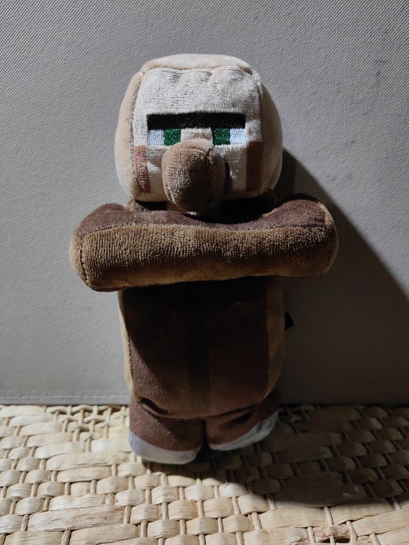 Minecraft villager plush toy (Category: Plushies & Soft Toys) located in Calamba. Submitted by princesspauliney. (Listing ID 1455472900, Image 1). Description: Mop: CashG only payment first Calamba laguna Courier: Direct JNT Shoppee check out.