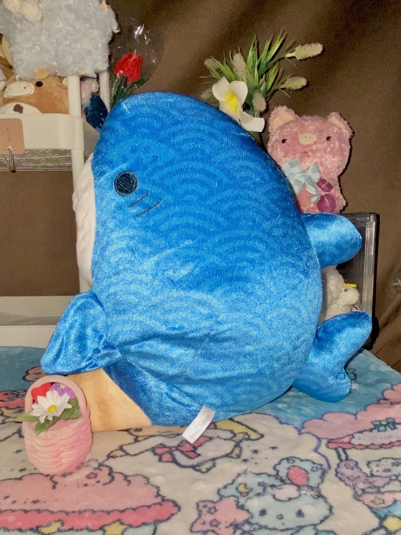 Mofusand Marine Life Blue shark (Category: Plushies & Soft Toys) located in Legazpi City. Submitted by whimsy-world (Listing ID 1455419996, Image 2). Description: Rare pattern Unique design Soft and fluffy Hard to find Direct from japan Very cuteeee.