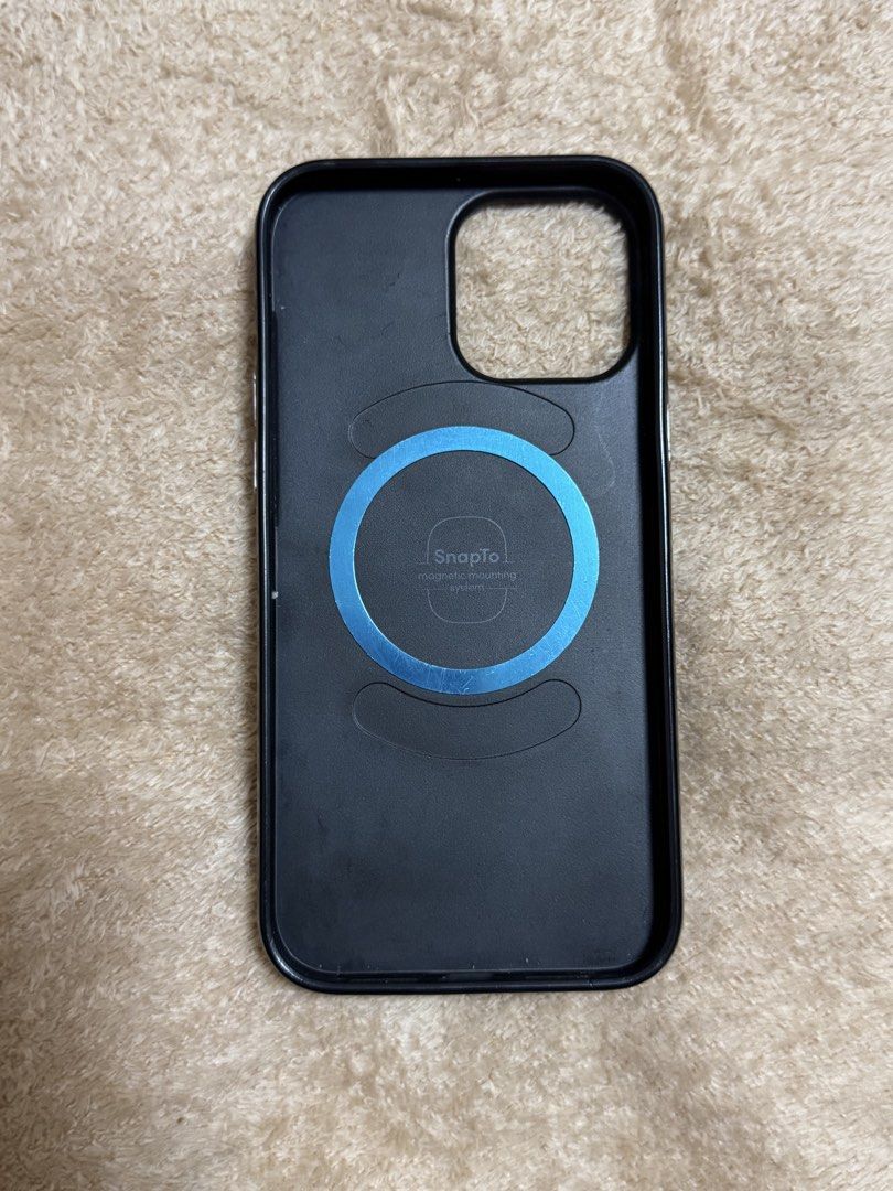 Moshi Leather Black case for Iphone 13 Pro Max (Category: Cases & Sleeves) located in Manila. Submitted by averythingg (Listing ID 1455340621, Image 3). Description: Durable and hard material. Matibay. .