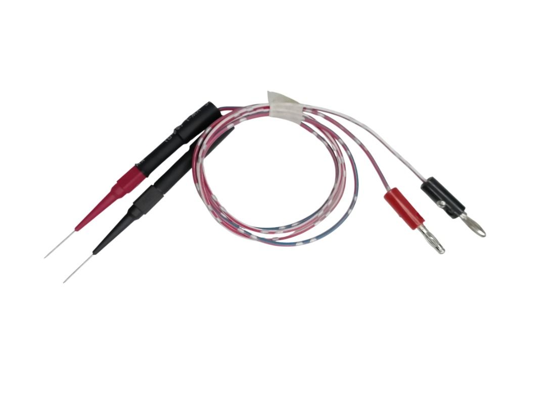 MULTIMETER TEST LEADS PROBE with SHARP NEEDLE TIP to BANANA PLUG for PRECISE VOLTAGE TEST (Category: Electrical, Adaptors & Sockets) located in Quezon City. Submitted by besteinpc (Listing ID 1455402004, Image 1). Description: MULTIMETER TEST LEADS PROBE with SHARP NEEDLE TIP to BANANA PLUG for PRECISE VOLTAGE TEST FEATURES: 👉Product Name: DC MULTIMETER TEST LEADS PROBE with SHARP NEEDLE TIP to BANANA PLUG 👉Rated Voltage/Current: CE 30Vac-60Vdc