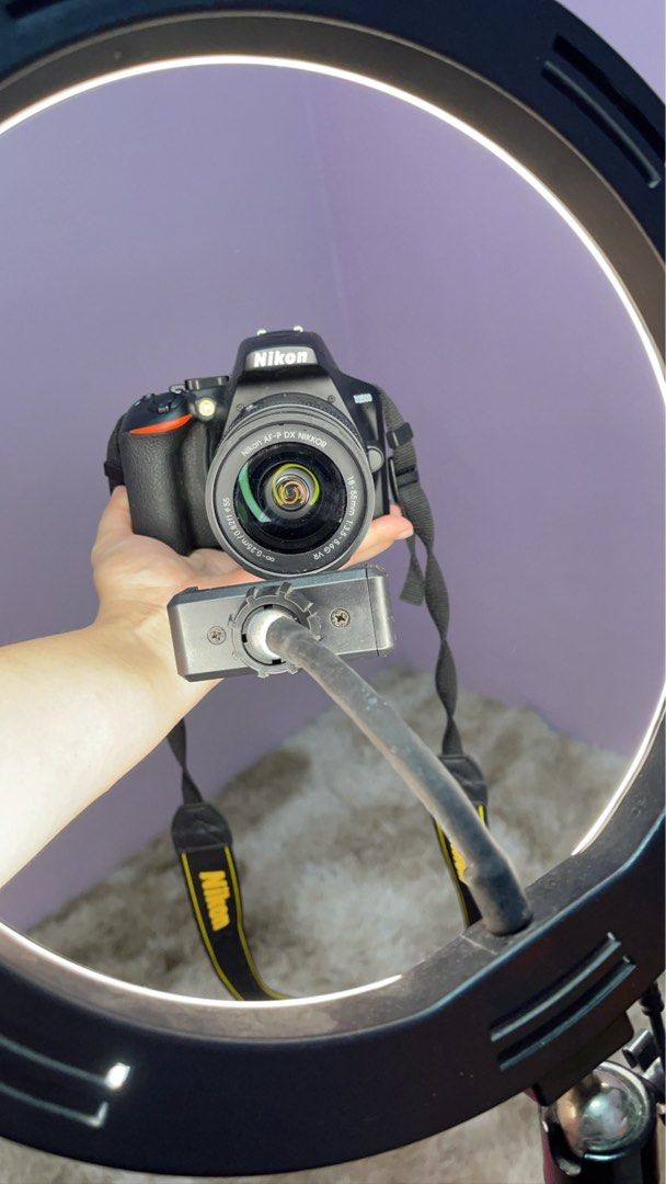 Nikon D3500 18-55mm VR Kit DSLR Camera (Category: Cameras) located in Manila. Submitted by fierceearth_95320d (Listing ID 1455385789, Image 2). Description: - Nikon D3500 camera - Includes 18-55mm VR kit lens - RARELY USED, GUARANTEED GOOD AS BRAND NEW - Ideal for beginners or photography upgrade.