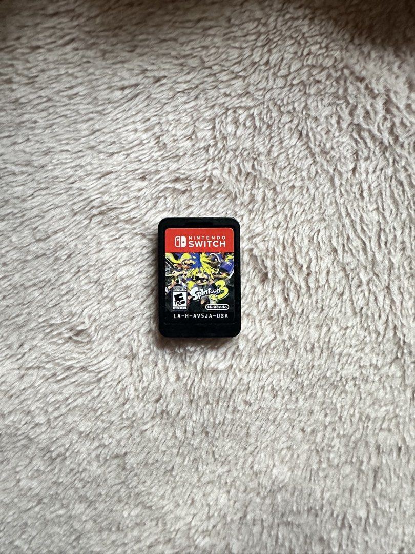 nintendo switch 1 splatoon 3 NO CASE (Category: Nintendo) located in Marilao. Submitted by lastgrrlonnearth (Listing ID 1455370085, Image 1). Description: ❕nintendo splatoon 3 - good condition - no case included - nego price if sure buyer 📍bulacan 🚚 mod: jnt.