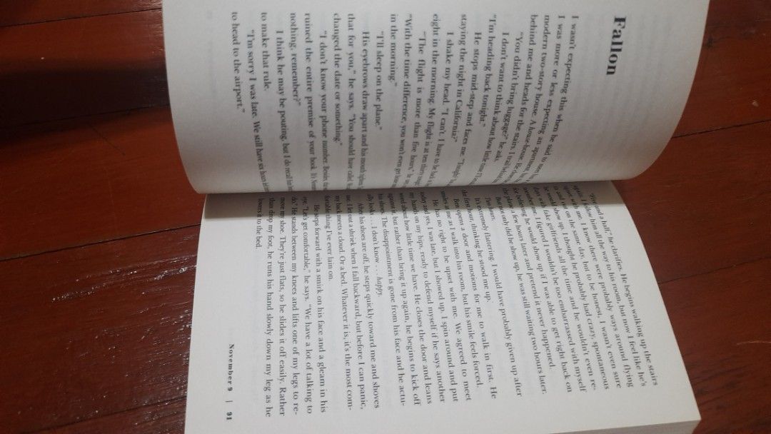November 9 by Colleen Hoover (Category: Storybooks) located in Quezon City. Submitted by jasm_ (Listing ID 1455428637, Image 3). Description: Bought it from Fully Booked two months ago lang - Title: November 9 - Author: Colleen Hoover - Bestselling author of 'It Ends With Us' - Genre: Contemporary Romance - Emotional and captivating story - Perfect for fans of emotional storytelling.
