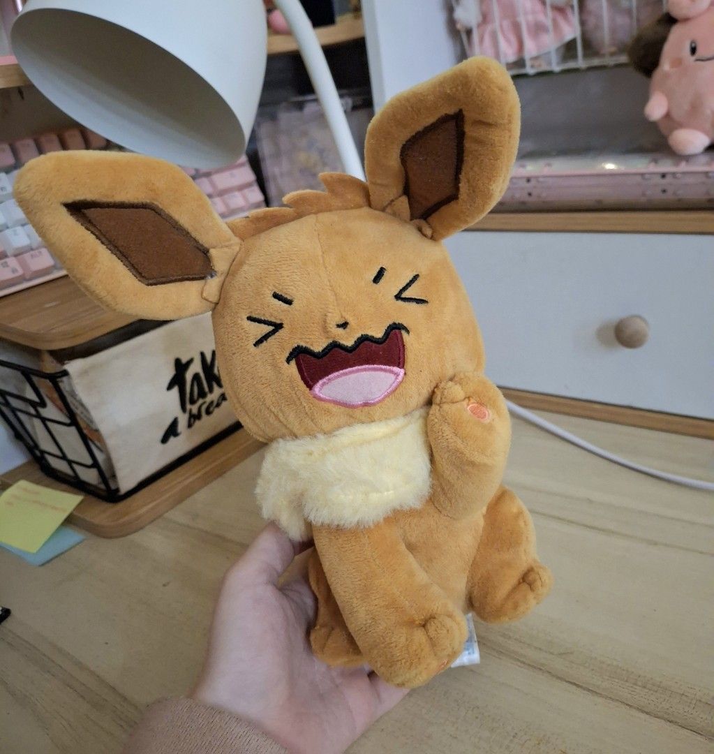 Pokemon Center Wobbuffet Eevee Plush (Category: Plushies & Soft Toys) located in Catbalogan. Submitted by kancollects (Listing ID 1455447848, Image 1). Description: 📍 visayas.