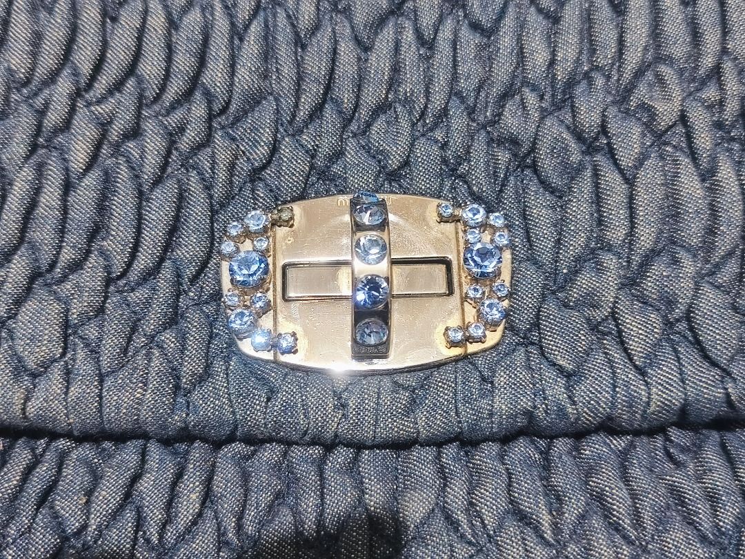 Pre loved miumiu bag (Category: Luxury Bags & Wallets) located in Caloocan City. Submitted by rociel21 (Listing ID 1455468720, Image 3). Description: Pre loved bag in good condition, comes with dustbag, authentication card left in dubai.