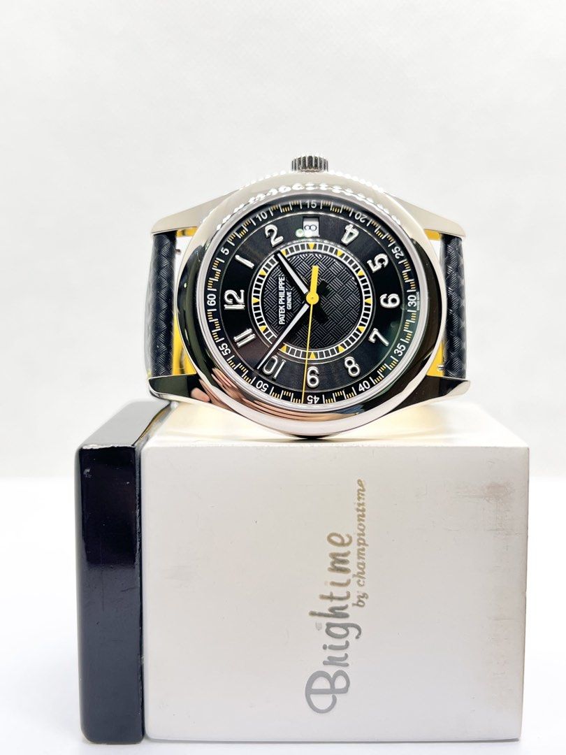 Pre Owned Patek Philippe Calatrava 6007G-001 Black Dial Automatic White Gold Casing Leather ( Oct 23 ) (Category: Watches) located in Singapore. Submitted by brightime (Listing ID 1455419851, Image 2). Description: Pre Owned Patek Philippe Calatrava 6007G-001 Black Dial Automatic White Gold Casing Leather ( Oct 23 ) ** Pre-Owned ** ** Unpolished Set, Mint Condition ** Model : 6007G-001 Also known as : Calatrava Case size : 40mm Dial : Black Dial 