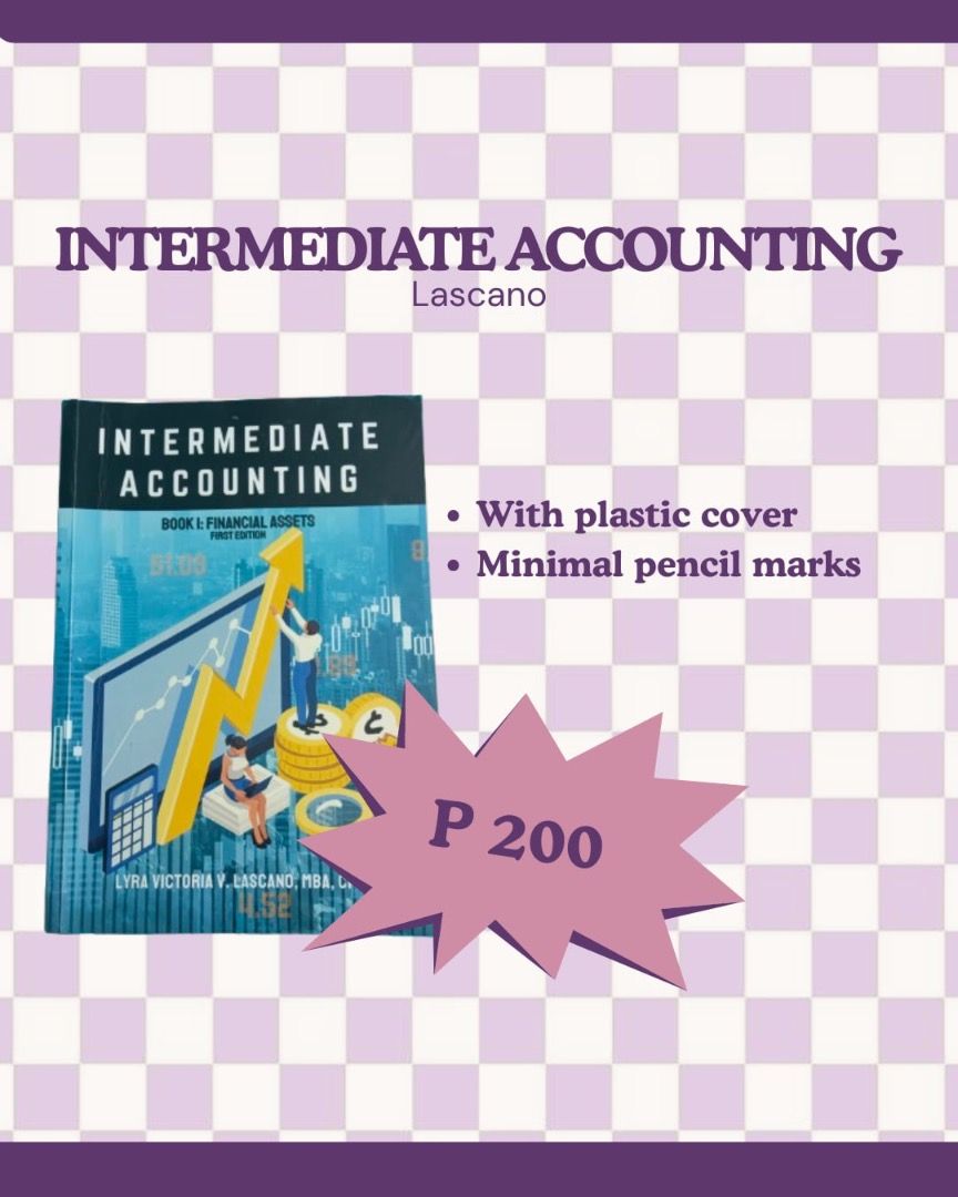 Pre-Loved Accounting Books (Category: Textbooks) located in Manila. Submitted by namirotraeu (Listing ID 1455339551, Image 3). Description: PRE-LOVED ACCOUNTING BOOKS FOR SALE!! 📚 Books Available Intermediate Accounting 2 (2023-2024 Edition) - Garcia Intermediate Accounting (Vol. 2, 2024 Edition) - Robles, Empleo - ❌Sold Financial Management (2nd Edition) - Payongayong, Roque, Ayuyao -❌Sold Strategic Cost Management (Third Edition) - Roque, Luma