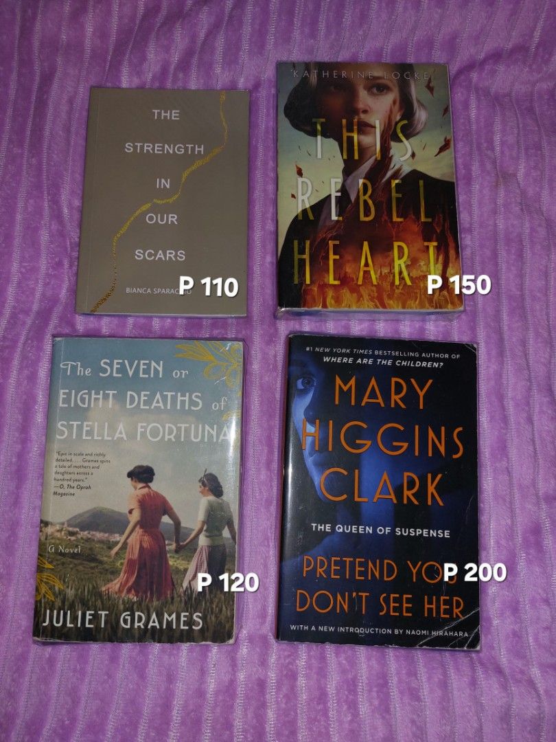 PRELOVED BOOKS📚! (Category: Storybooks) located in General Santos City (Dadiangas). Submitted by arabellaxd16 (Listing ID 1455332161, Image 1). Description: PRELOVED BOOKS FOR SALE📚 rfs: decluttering conditions: there are signs of usings: foxings, annotations,penlining, highlighting and tanning but it's still readable. message me if u want to see the conditions of the books (pls manage ur expectations) I BOUGHT THESE FROM NB PRICES ARE INDICATE