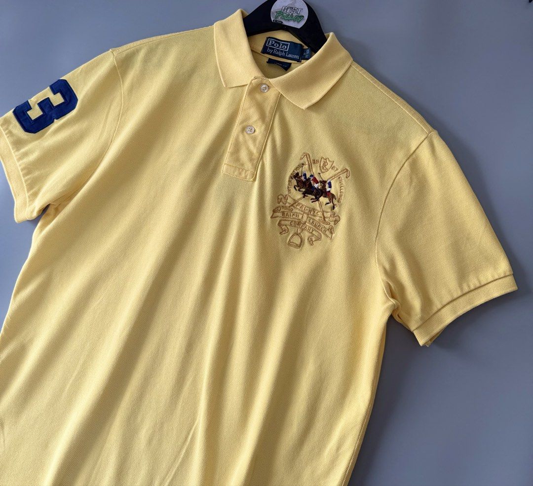 Ralph Lauren Poloshirt (Category: Tshirts & Polo Shirts ) located in Cebu City. Submitted by bestpicked (Listing ID 1455406510, Image 2). Description: Authentic Excellent condition Size Medium on tag Dimension 20x28 inches No issue Location- Cebu City We ship nationwide Mod payment - Bank transfer/Gcash.